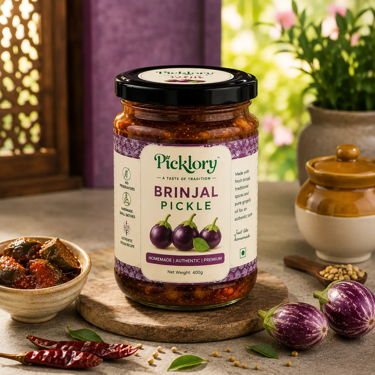 Brinjal Pickle
