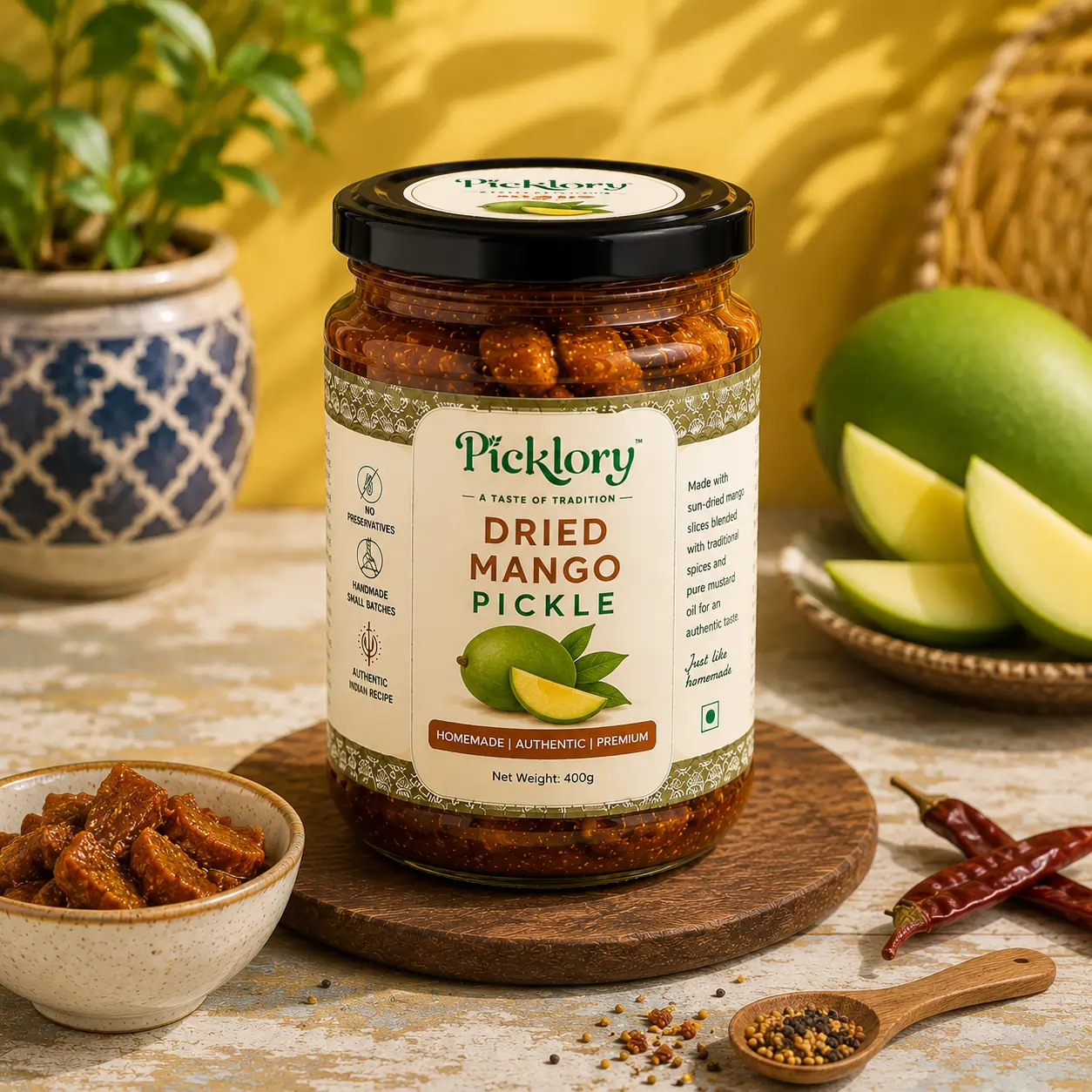 Dried Mango Pickle