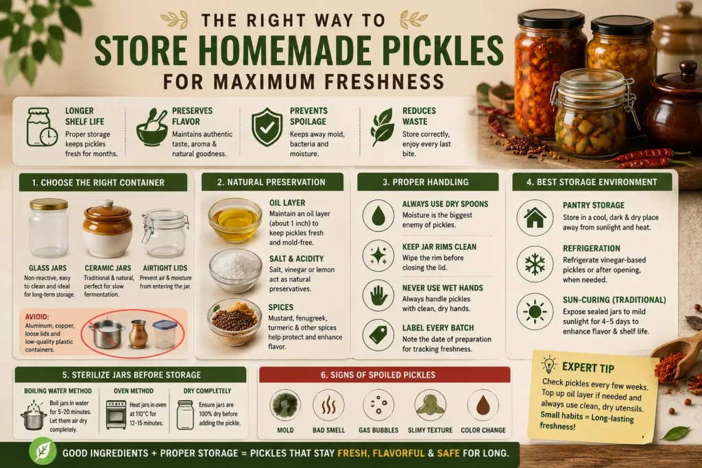 right way to store homemade pickles right way to store homemade pickles